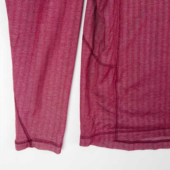 Tommy Bahama 1/4 Zip Men's Large Pima Cotton Poly Blend Bright Red White Logo - Picture 5 of 10